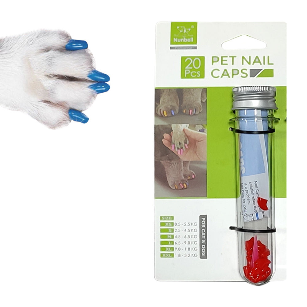 PURRDY PAWS Soft Dog Nail Caps, 20 count, Large, Ultra Glow in the Dark -  Chewy.com | Nail caps, Dog nails, Paw